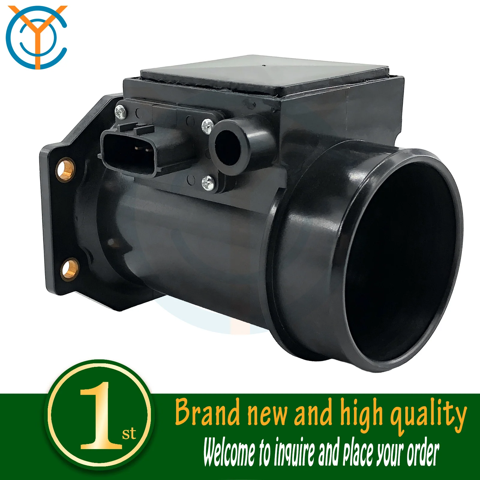 3PINS MAF MASS AIR FLOW SENSOR METE 22680‑9E000 COMPATIBLE WITH NISSAN ALTIMA 1997- 2001 240SX L 4 2.4L 22680‑9E005 JA36610GA1