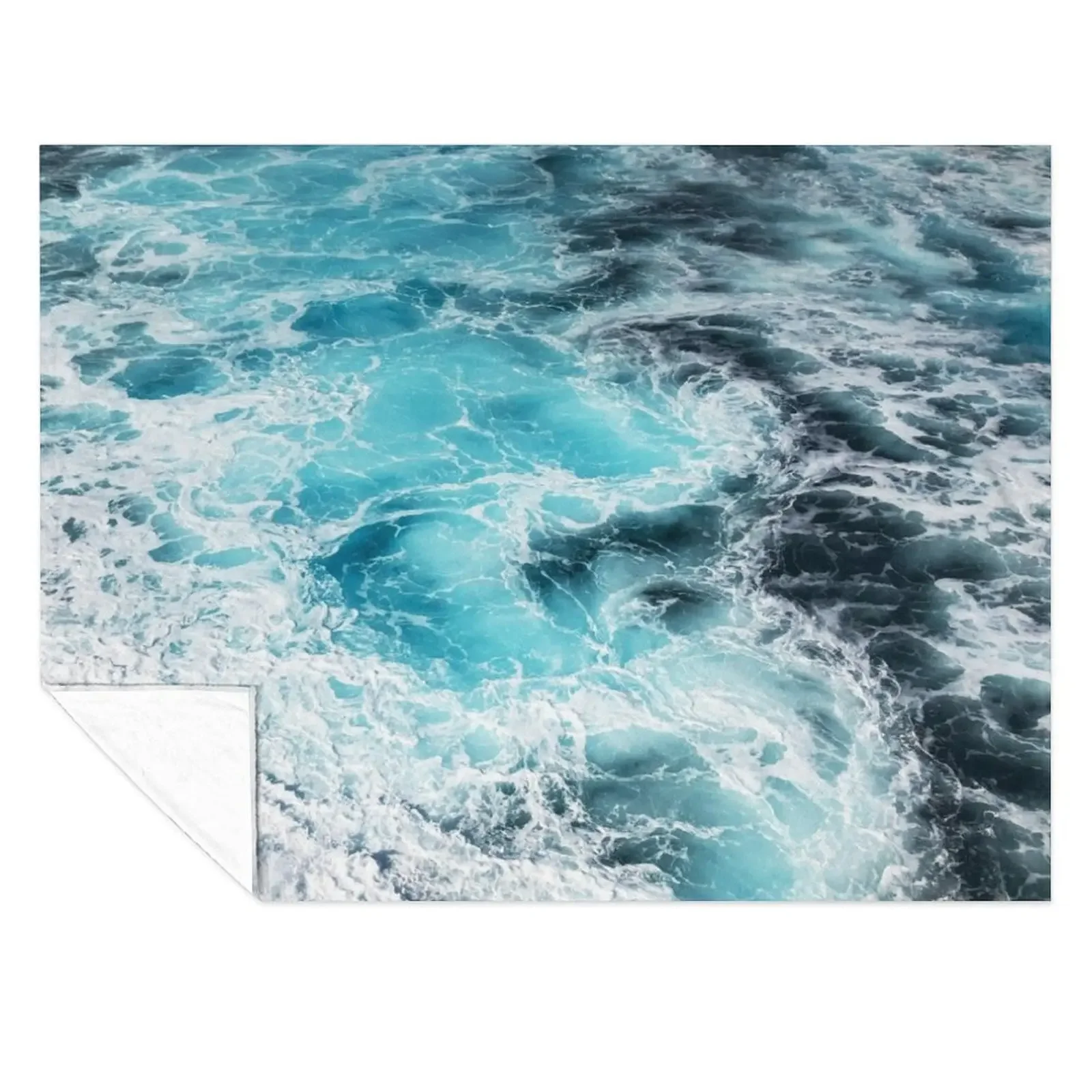 

mesmerizing blue ocean waves Throw Blanket Bed covers Cute Plaid Comforter wednesday Blankets