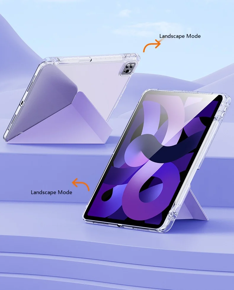 Für iPad Air Pro Mini 11 10,9 10,2 9,7 Zoll Multifunktionale Leder-Stoßfeste Schutzhülle mit Schlaf-/Aufwachfunktion – Detail 4