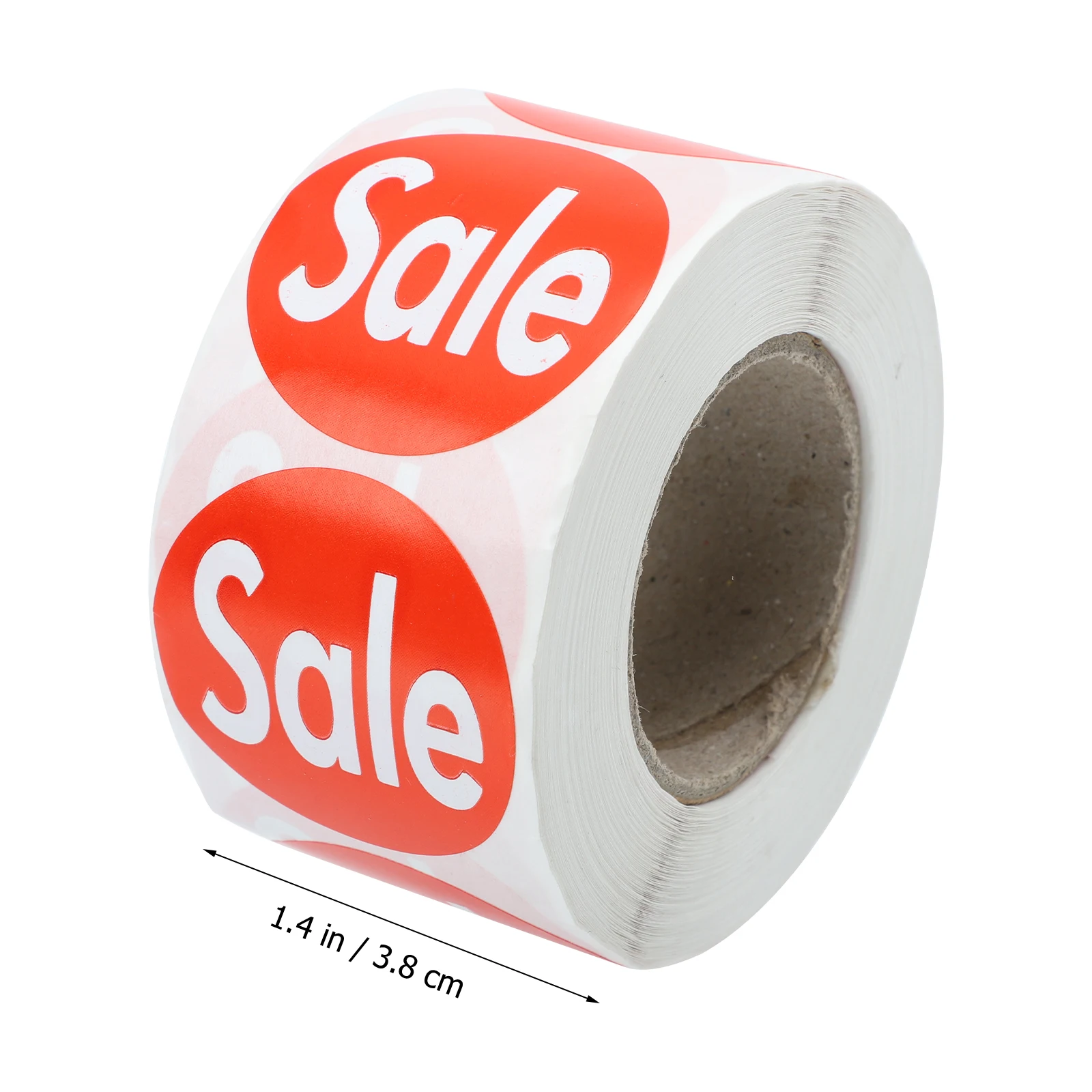 

Sale Labels 2 Rolls Retail Adhesive Removable Sales Sticker Circle Store Supermarket Display Folder Tag