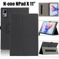 for N-one NPad X X1 10.95 11 inch Cover Flip Magentic Foldable Leather Stand Full Body Protective Case With Hand Holder