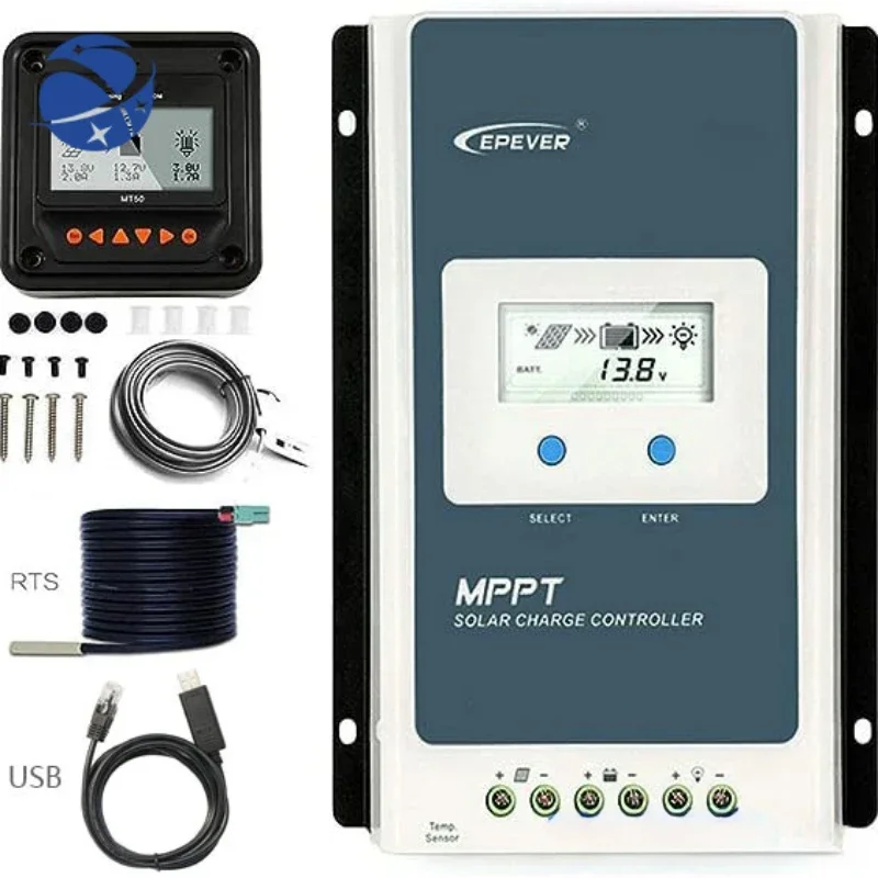 

YYHC EPEVER 30A MPPT Solar Charge Controller VOC100V