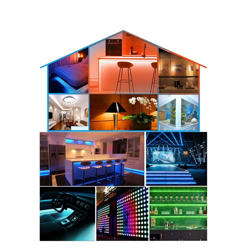 And-SP636E Controller monocromatico SPI DC5-24V con supporto telecomando And-RC1 Telecomando touch 2.4G