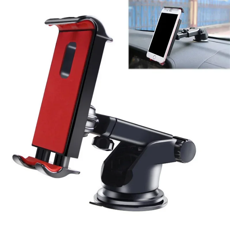 Universal 4 - 11 Inch Tablet Holder Car Tablet Bracket Mobile Phone Holder Mount Stand Rotatable for IPad Samsung Pad