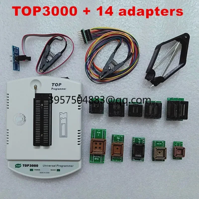 مبرمج عالمي TOP3000 لـ MCU وTop-3000 USB ECU رقاقة ضبط EPROMs برمجة A+