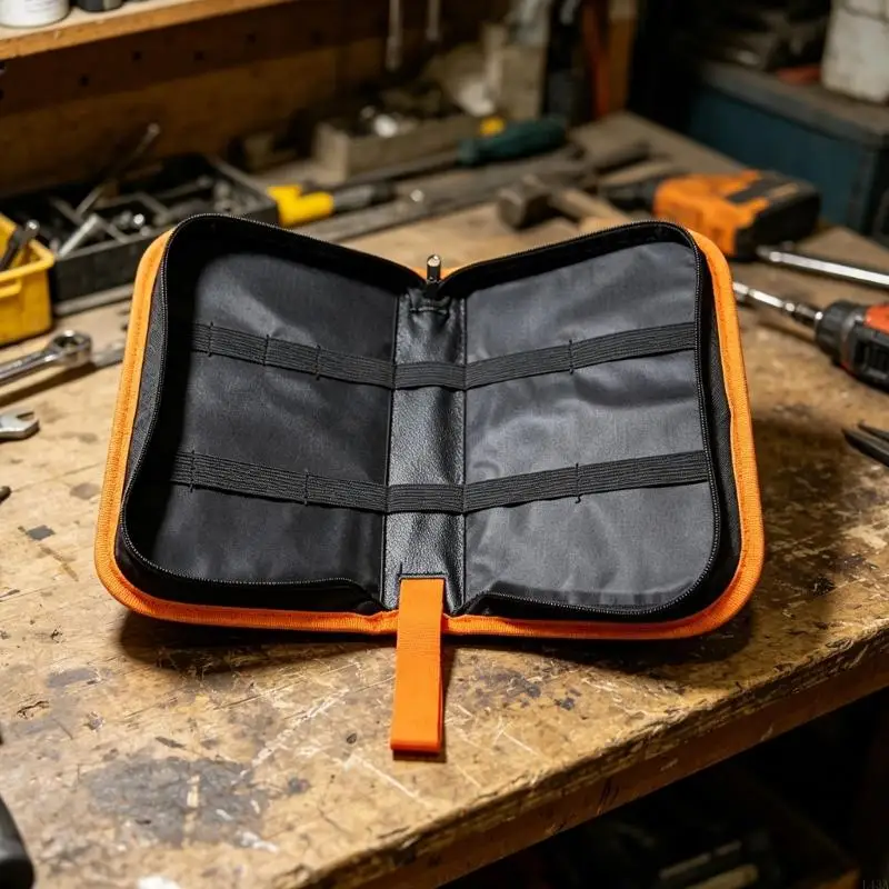 L43A Outdoor Storage Handbag Multifunction Vehicle Tool Bag Portable Fishing Tool Bag Camping Barbecue Tool Organization Bag