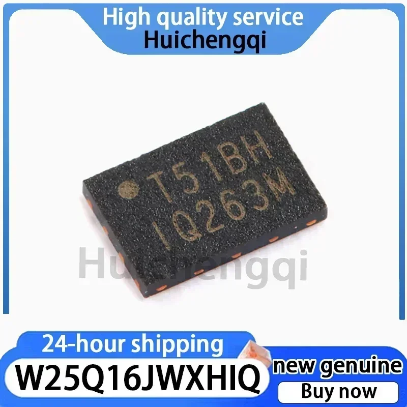 5PCS Genuine W25Q16JWXHIQ Patch XSON-8 1.8V 16M Bit Serial Flash Memory Chip