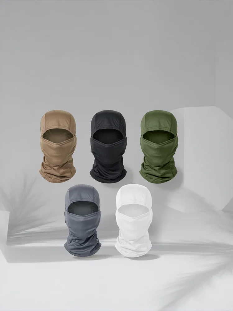 AliExpress NONE ﻿5Pcs/Set Cycling Balaclava Hat Motorcycle Hunting Bandana Neck Gaiter Outdoor Sport Fishing Hiking Sunshade Anti-UV Cap Scarf