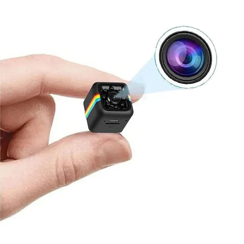 Mini Camera HD Portable Cam Video Voice Mini DV Recorder Indoor Covert Security Camera for Home and Office New 2024