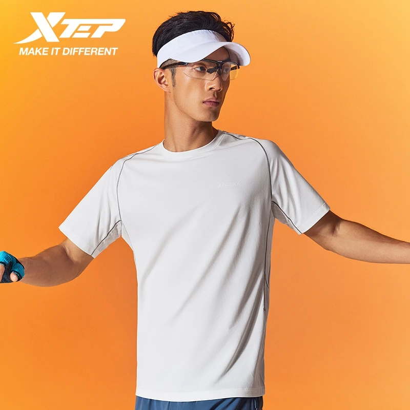 Xtep 2000km PRO Short-Sleeve T-Shirt For Men 2026 New Style Quick-Drying Breathable Running Casual Thin Sports Top 874228090141