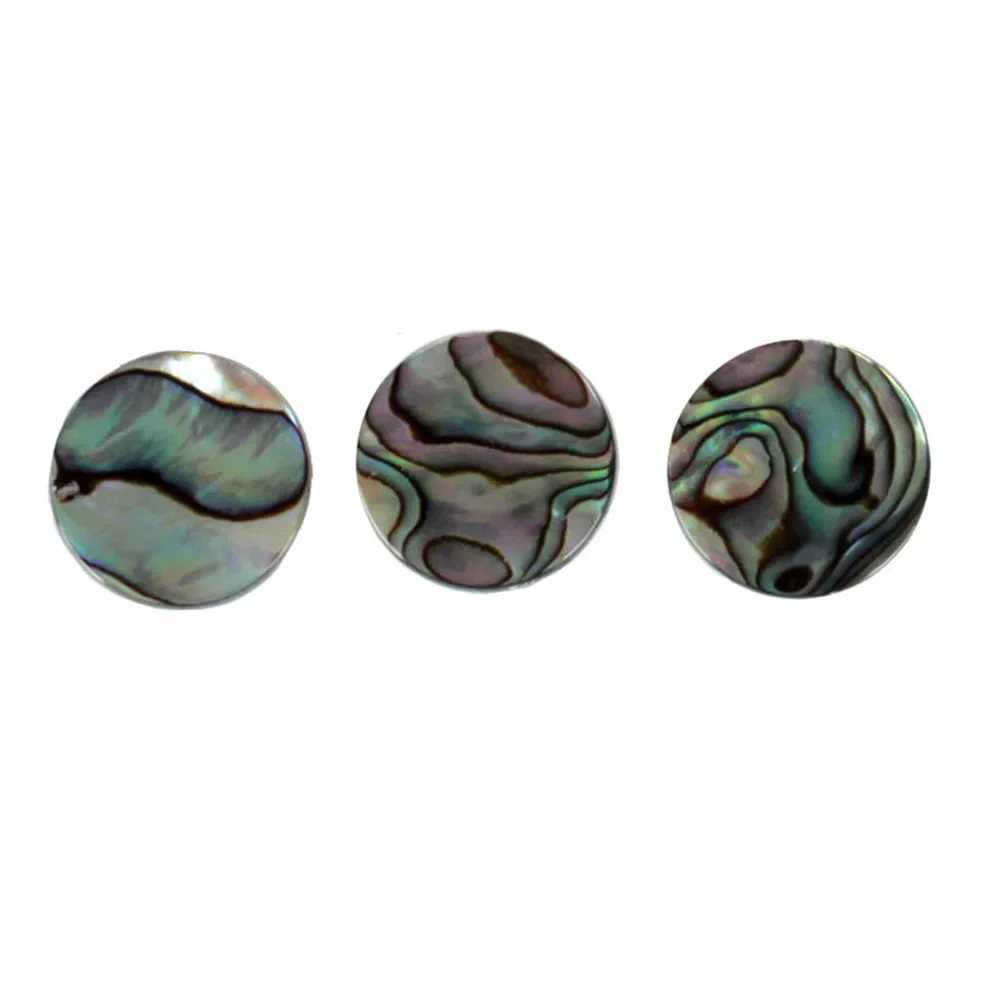 3Pcs/Set Finger Buttons Trumpet Valve Cap Repair Parts Trumpet Abalone Shell Replacement Parts Musical Instrument Accessories