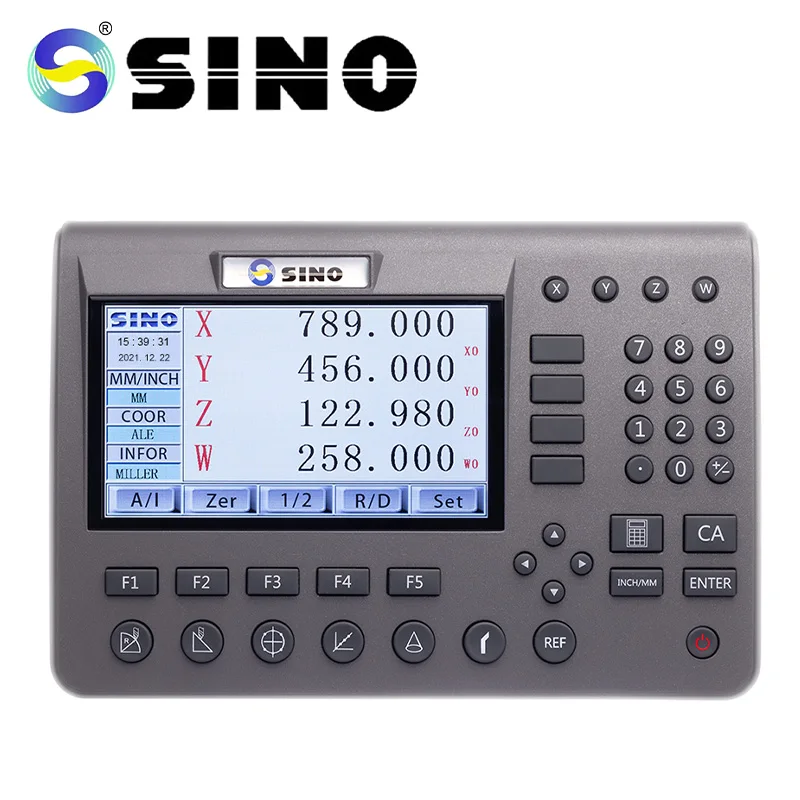 SINO SDS 200 test instruments  digital readout system dro kit glass linear scale encoder suitable for milling lathe machine