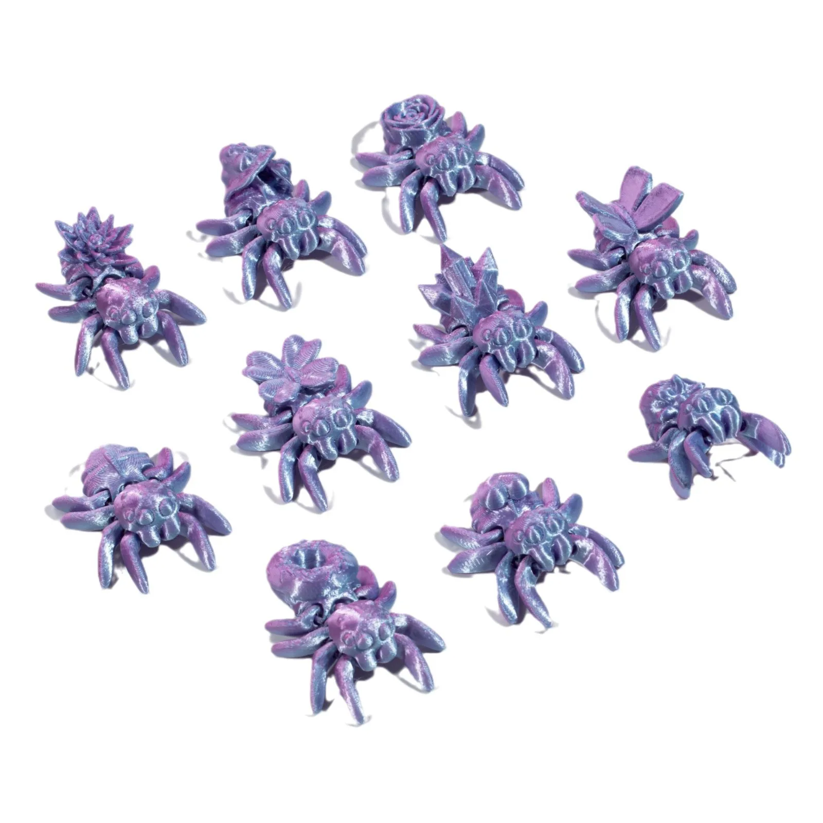 3D printing spider spider cross-border explosion movable joint integrated ornament micro landscape DIY figure gift