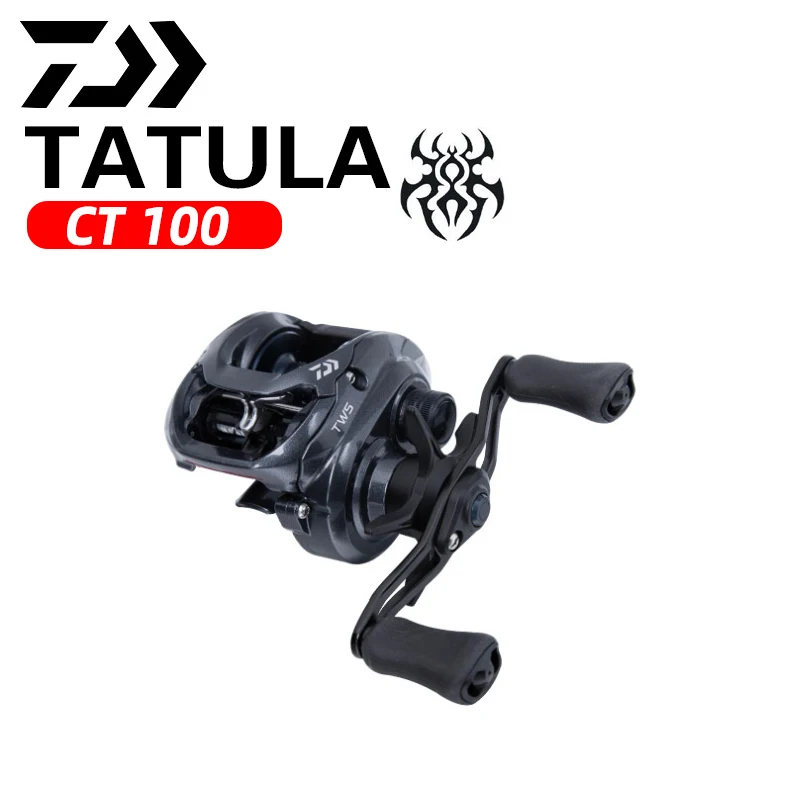 DAIWA TATULA CT100 Baitcasting Fishing Reels 7/1 Gear Ratio 7.3:1/8.1:1 Max Drag 6kg TWS Reels Fishing Wheels Coils