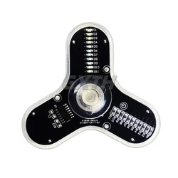 DIY Fidget Top Kit Fingertip Gyros With LED Light DIY Soldering Project Practice Solder Assembly DIY Electronic Kit