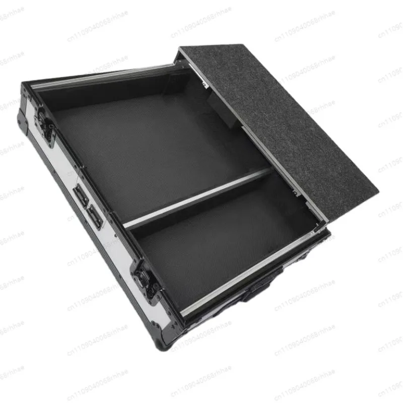 Roller Equipped DJ Protective Storage Equipment, Hard Flight Case Accessory Compatible With Multiple Classic DJ Control Devices