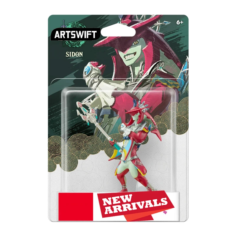 ARTSWIFT Sidon Tulin Yunobo Рисунок NFC NS Оригинальная азиатская версия Region Бесплатная Совершенно новая на складе