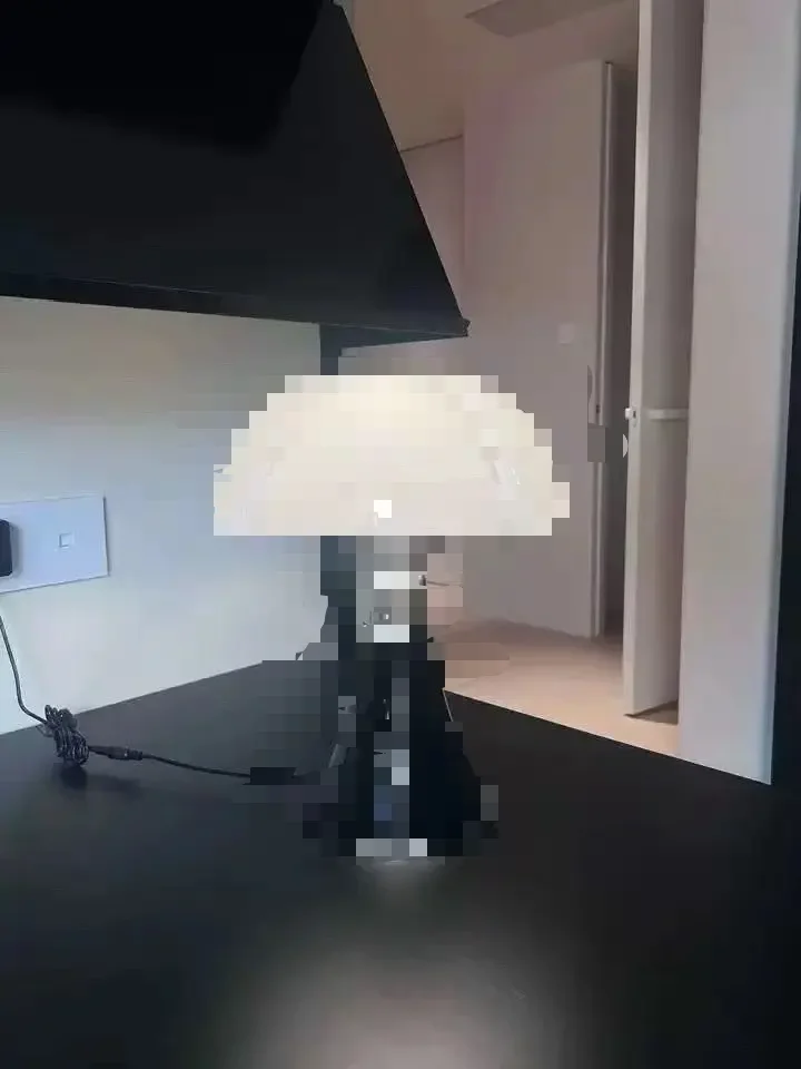 Lámpara de mesa italiana vintage con forma de murciélago, diseño de alta gama para dormitorio, lámpara de mesa Bauhaus creativa y personalizada