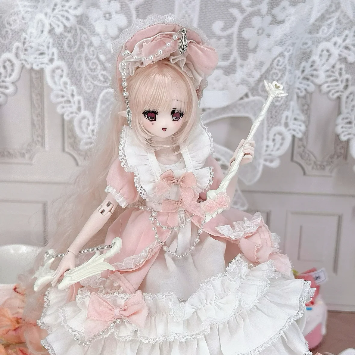 

Come4free Minty Feather Mist Poetry Series Amorette 1/6 Bjd Genuine Limited Action Figure Hanging Card Anime Model Collect Gift