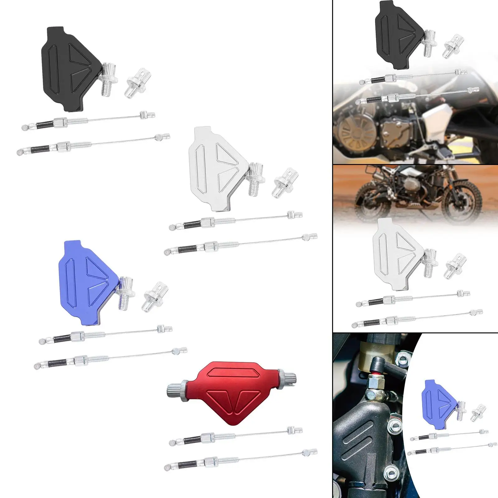 

Motorcycle Clutch Lever Replaces Fashion Easy to Install Aluminum Alloy DIY Spare Parts Decoration Motorcycle Parts Tension Rod