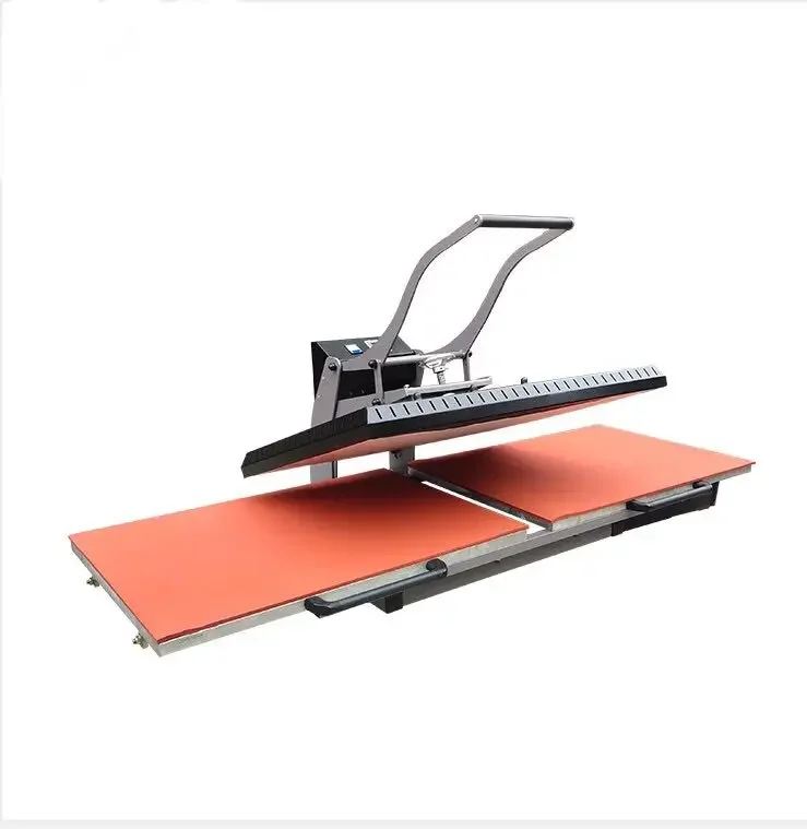 

factory direct 80x100 large format double stations heat press machine