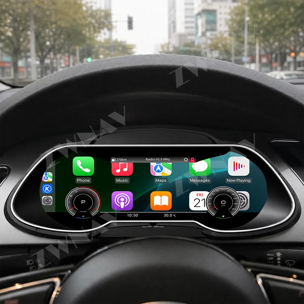 Car Dashboard For Audi A4 2009-2016 Carplay Andorid Auto Virtual Cockpit LCD Digital Cluster Gauge LCD Instrument Panel Dash
