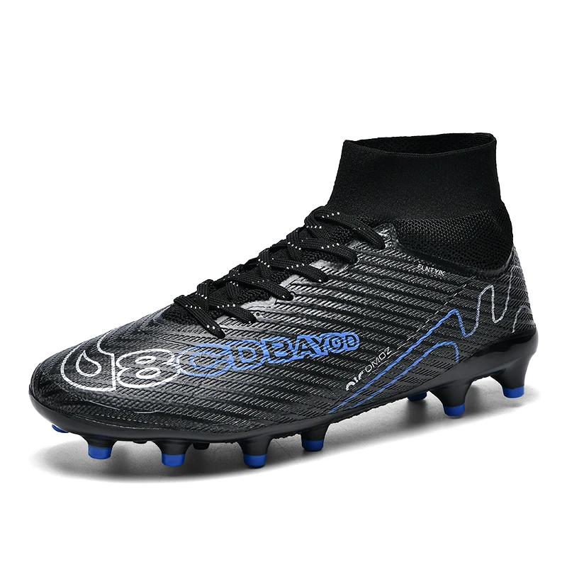 

Outdoor training wear-resistant football shoes men's long nails AG artificial professional cleats non-slip children's shoes