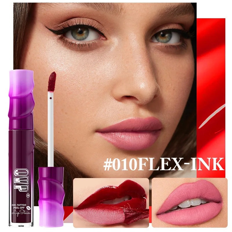 Peel-Off Lip Stain  – Buildable Velvet Matte Lip Stain, All-Day No-Touch-Up, Highly Pigmented & Smudge-Resistant, Weightless
