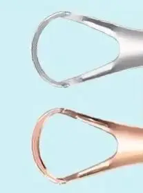

Reusable Stainless Steel Tongue Scraper Cleaner Fresh Breath Cleaning Coated Tongue Oral Hygiene Care Tools