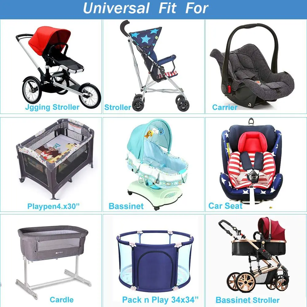 Outdoor Breathable Folding Pushchair Mosquito Net Pushchair Anti-bug Netting  Mosquito Net Infant Protection Mesh