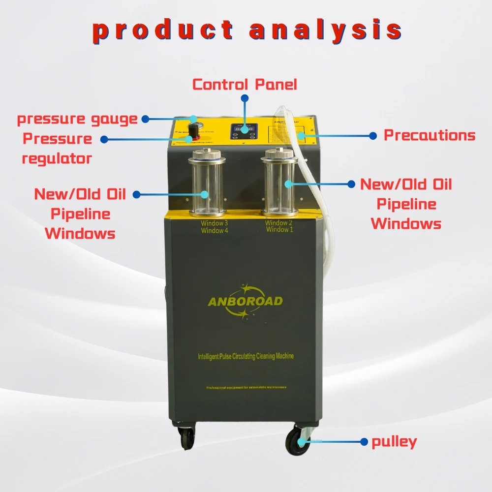 Reliable And Durable Carbon Cleaning Machine For Fleet Vehicle Servicing Essential Car Care Equipment