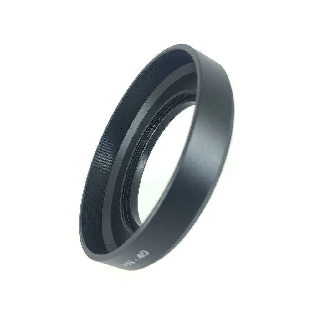 46mm Metal HN-40 Lens Hood Shade for Nikon Nikkor Z DX 16-50mm f/3.5-6.3 VR / 16-50 mm F3.5-6.3 VR Nikon Z50 Z30 ZFC as HN40