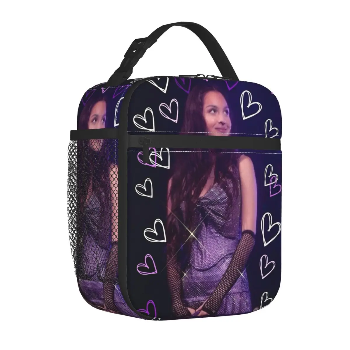 Olivia Vampire Rodrigos Insulated Lunch Bag Cooler Bag  Lunch Container Leakproof Tote Lunch Box Food Handbags School Outdoor