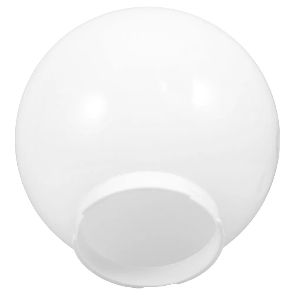 Milky White Acrylic Globe Light Cover Round Lampshade for Ceiling Fan Light Fixture Pendant Chandelier Porch Patio Outdoor Globe