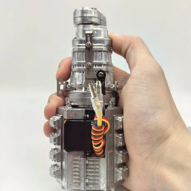 

Scaleclub Model Scaleclub for Tiangong 1/14 Trailer Truck Mud Head Three speed Metal Wave Box