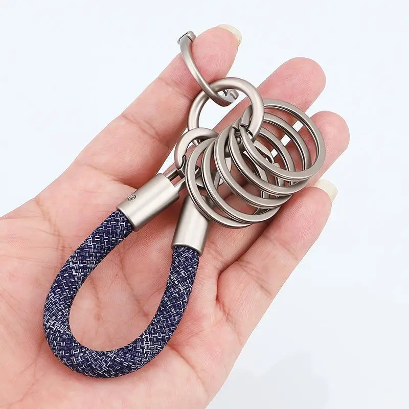 Multi Functional Classification Keychain New Short Finger Anti Loss Lanyard Strap For Phone Car Key Fob Keys Wallet