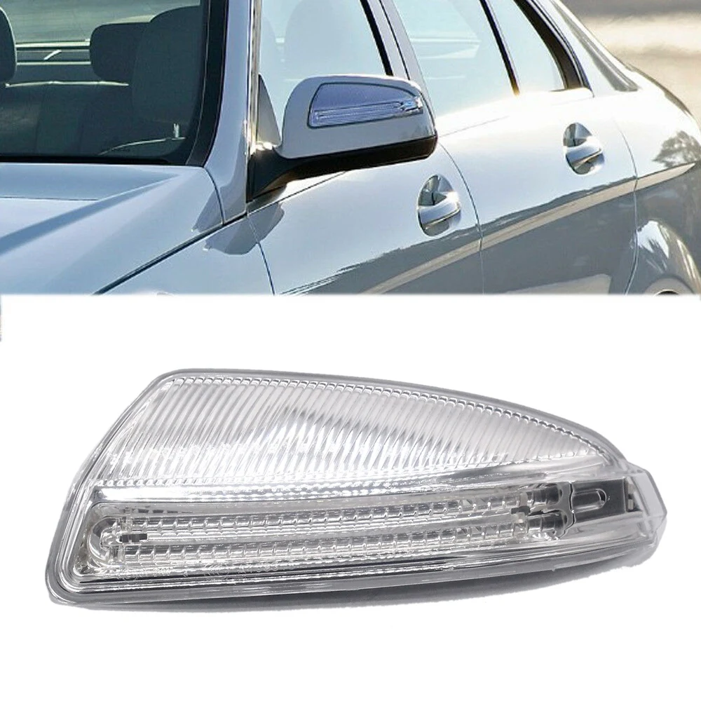 Автомобильный левый светодиодный указатель поворота зеркала заднего вида A 2048200721   для Mercedes-Benz Viano VITO W639 W204 S204