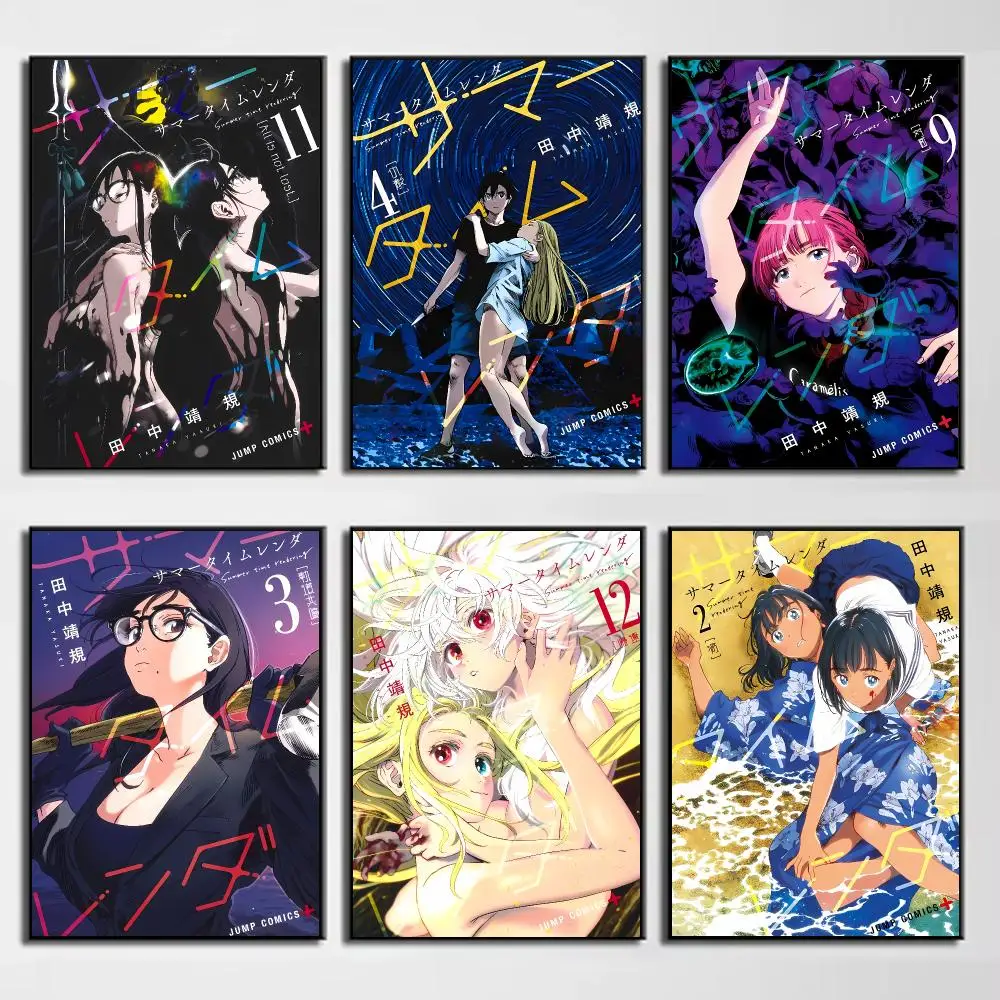 Mysterious Suspenseful Anime S-Summer Time Rendering Poster Wall Decor for Young Collectors, Indoor and Outdoor Decor