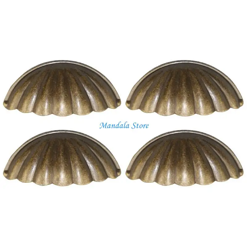 U2JC 4 Pcs Cabinet Pulls Farmhouse Drawer Pulls for Closet Furniture Drawer Door