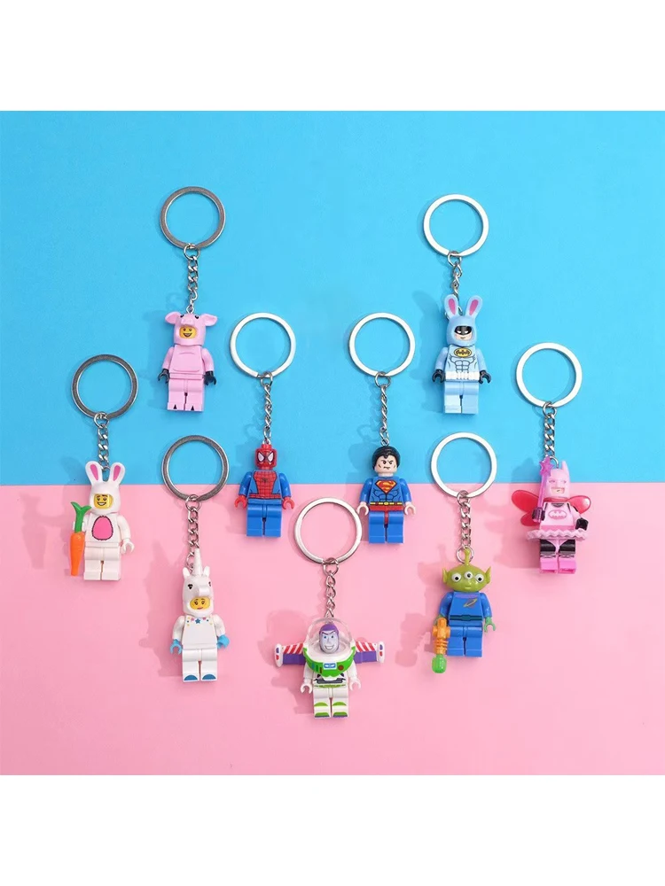 Disney marvel lenda figura boneca abs chaveiro spiderman betman buzz lightyear personagem dos