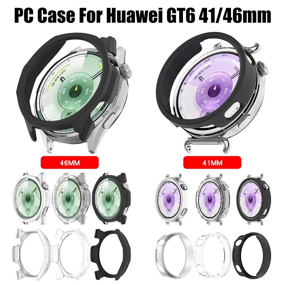 

PC Case for Huawei Watch GT6 46mm SmartWatch Cover Protector Hollow Bumper for Huawei GT6 41mm Protective Accessores 2025