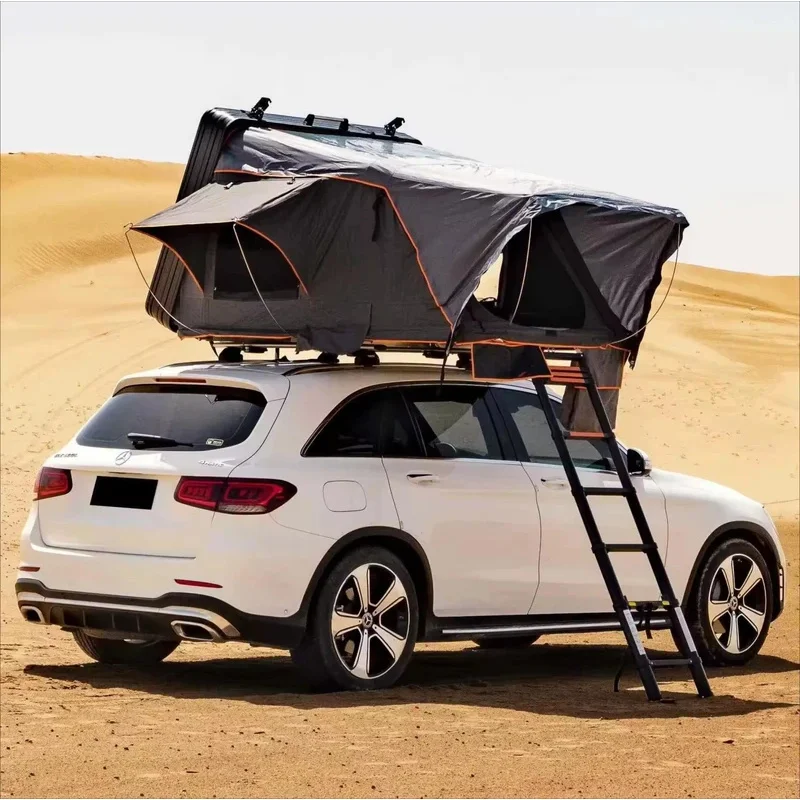 

Wholale ized Portle 4x4 Outdoor Camping Buy Hard Aluminum Alloy Car up Roof Top Tent with Rack