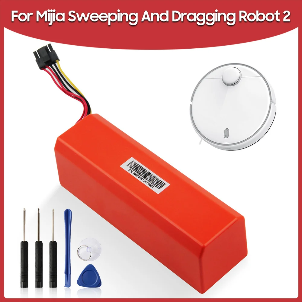 

Replacement Battery 260S-INR-MH1-4S1P For XIAOMI MIJIA Sweeping And Dragging Robot 2 Mopping Robot Vacuum Cleaner Battery