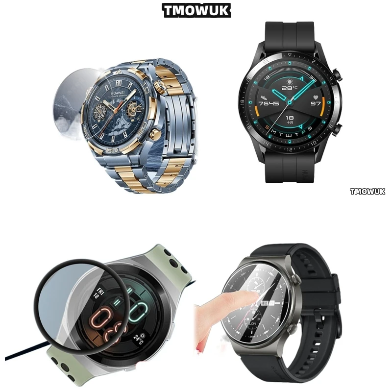 

For Huawei WATCH GT2 GT3 GT4 GT5 Pro Cyber Ultimate 41 42 43 46mm, Precision Fit Film
