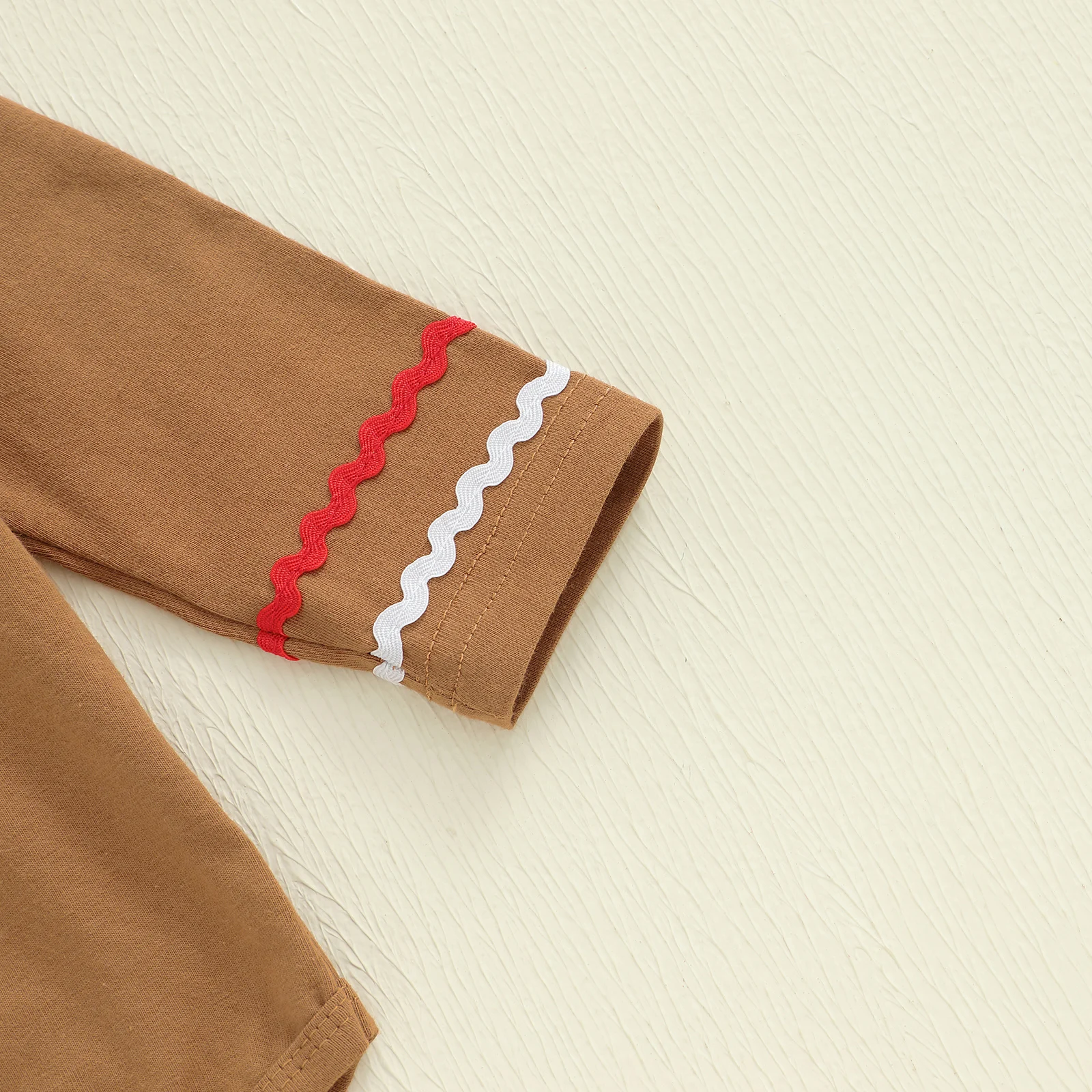 بلدي أول عيد الميلاد طفلة الزي الوليد الزنجبيل رومبير وزرة دافئة تنورة طفل فستان وتتسابق الملابس #5