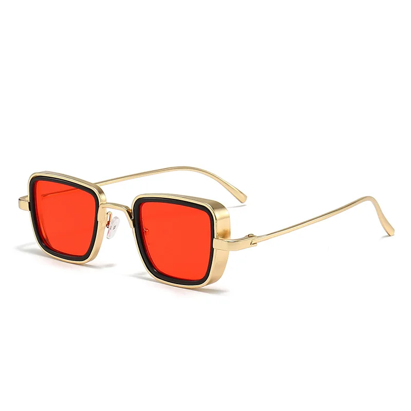 58157 Indian sun glasses men's retro fat edge fashion metal frame fashion sunglasses
