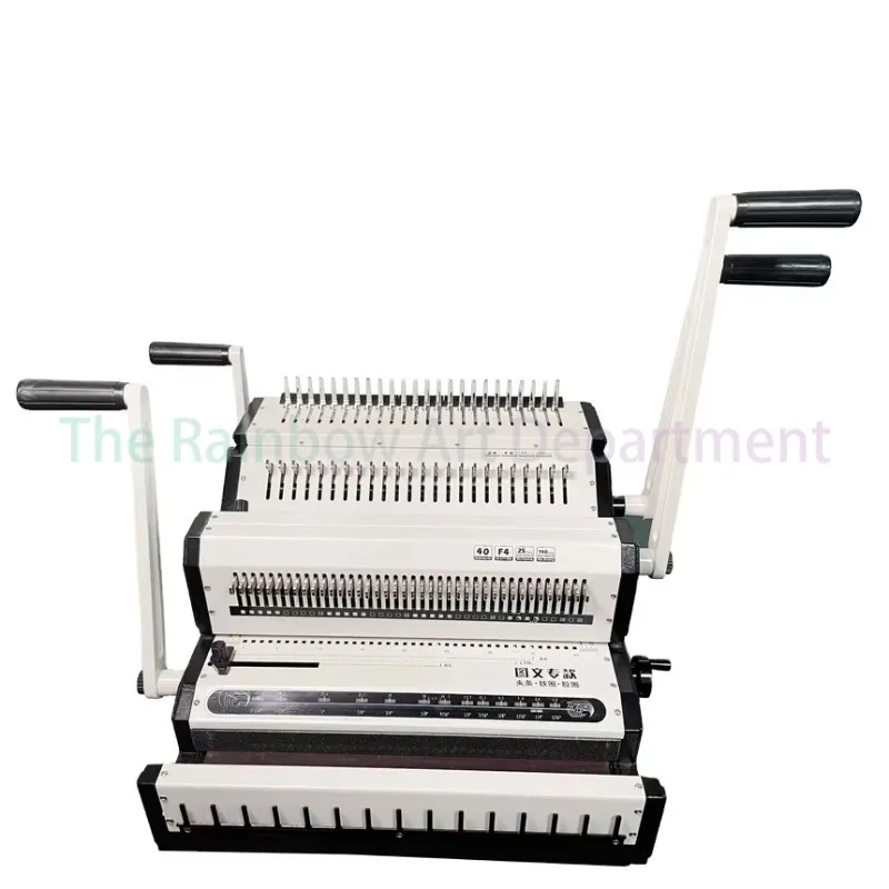 3 in 1 coil spiral binding machine a3  poincons 40