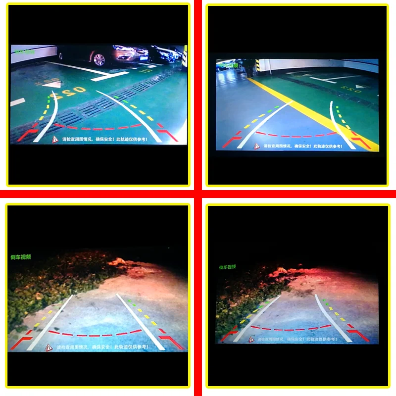 HD Dynamic Trajectory Tracks Car Rear Camera For BMW 1 6 Series F6 F12 F13 F20 F21 E63 E64 E81 E87 E85 E86 Z4 Mini Cooper Night