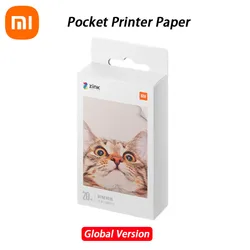 Mijia-papel de impresora AR Mi ZINK de bolsillo, hojas de impresión fotográfica autoadhesivas para Xiaomi, Mini impresora fotográfica de bolsillo de 3 pulgadas