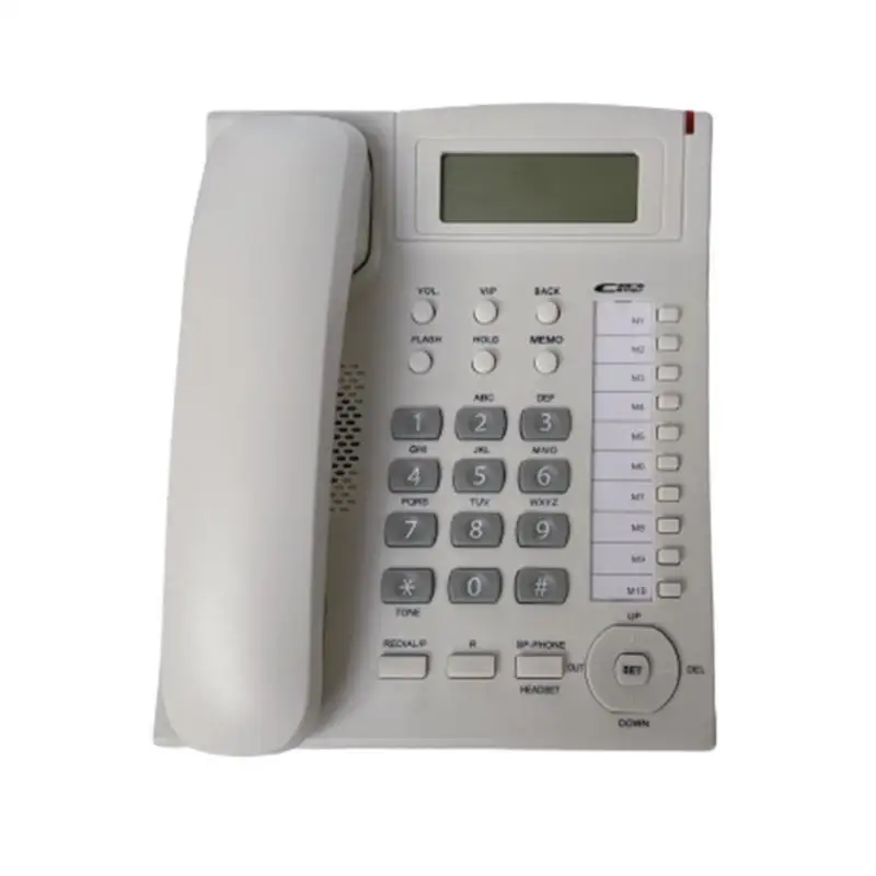 652F Corded Telephone Desktop House Phone Emegency Telephone Elderly Big Button